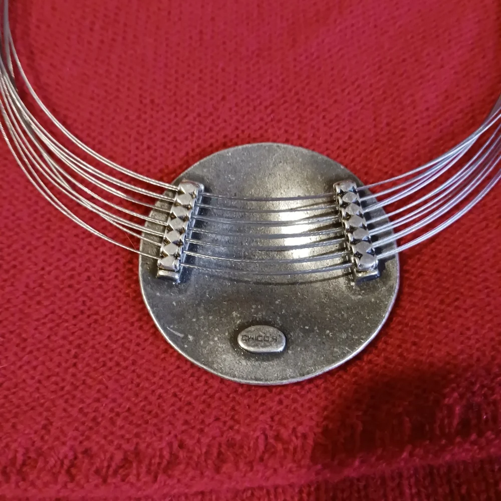 Silver Tone Statement Necklace from Chico's - Picture 7 of 7